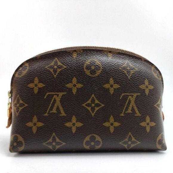 Authentic Louis Vuitton Cosmetic Vanity Makeup Pochette Pouch Bag Monogram Case - Picture 2 of 8